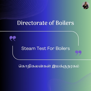 Steam Test For Boilers
